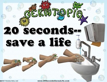 Small poster with Corona